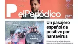 La portada de EL PERIÓDICO del 12 de mayo de 2026